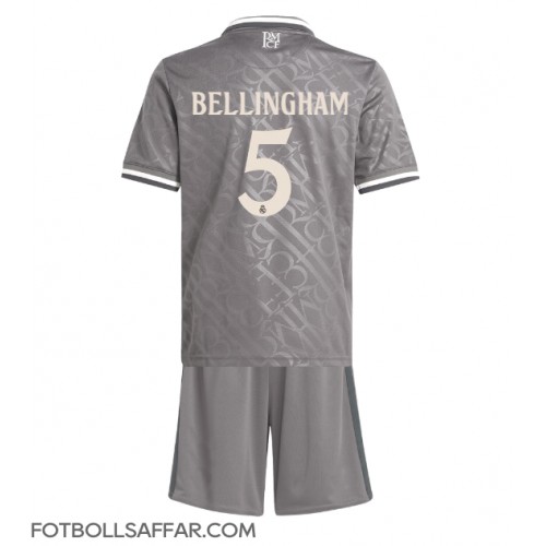 Real Madrid Jude Bellingham #5 Tredje Dräkt Barn 2024-25 Kortärmad (+ Korta byxor)